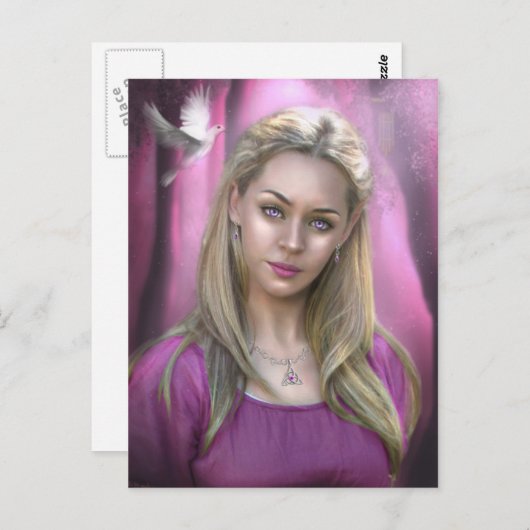 愛の眼差し ポストカード (正面/裏面)