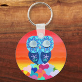 愛の瞑想 キーホルダー (正面)