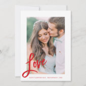 愛の矢印 | バレンタインデーの写真カード シーズンカード (正面)