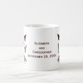 愛の矢 結婚記念 プレゼント コーヒーマグカップ (中央)