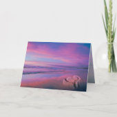 愛の砂の城 カード (正面)