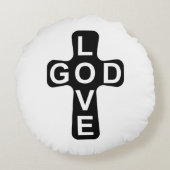 愛の神 ラウンドクッション (裏面)