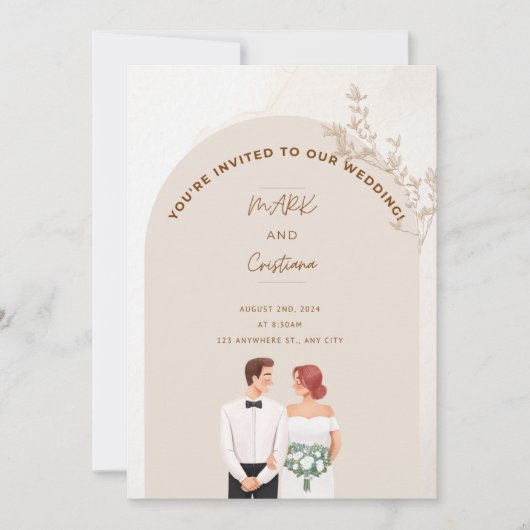 愛の祭典 招待状 (正面)