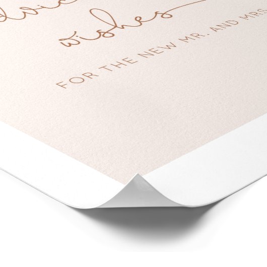 愛の秋アドバイスと新婚への願い ポスター (角)