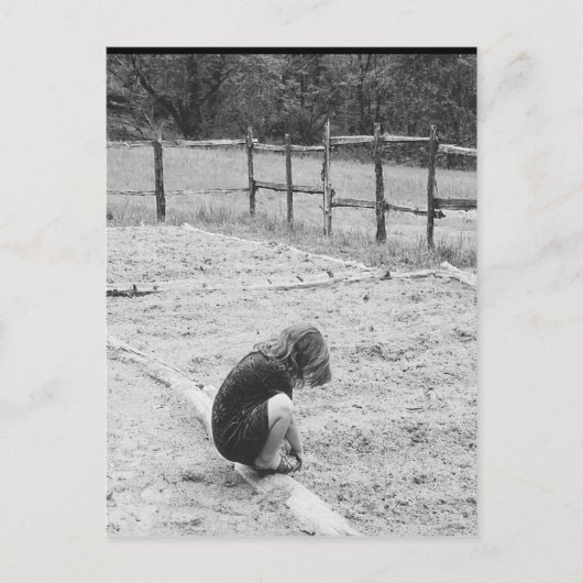 愛の種をまくこと ポストカード (正面)