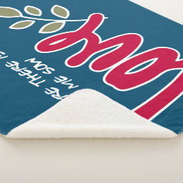 愛の種をまく シェルパブランケット