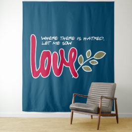 愛の種をまく タペストリー