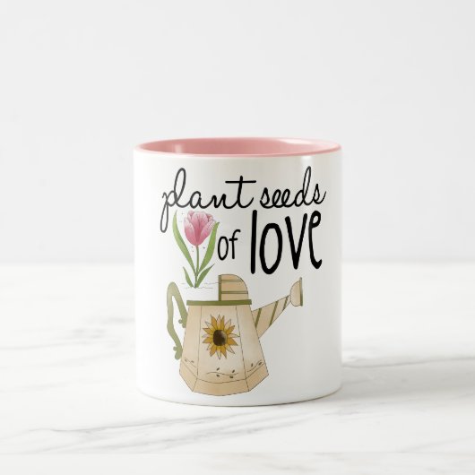愛の種 ツートーンマグカップ (中央)