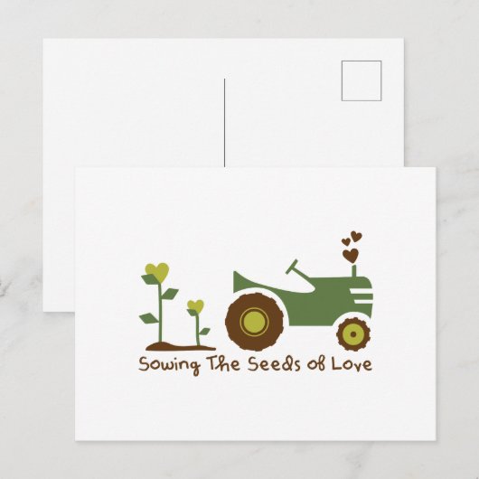 愛の種 ポストカード (正面/裏面)