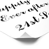 愛の笑い結婚のアヒル フォトプリント (角)