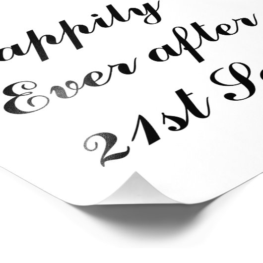 愛の笑い結婚のアヒル フォトプリント (角)