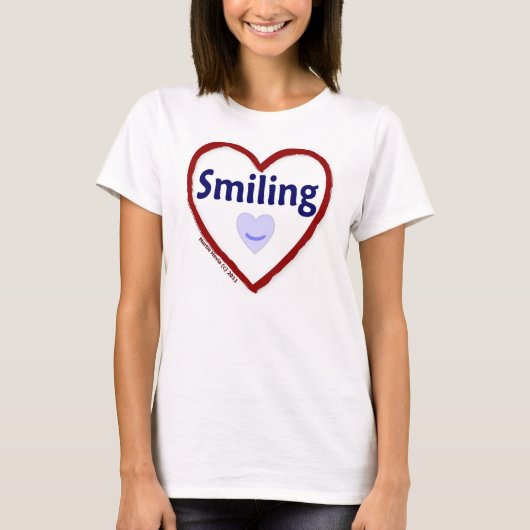愛の笑顔 Tシャツ (正面)