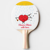 愛の紹介： 卓球ラケット (裏面)