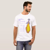 愛の絆を紡ぐ Tシャツ (正面フル)