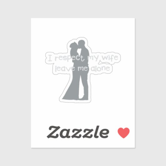 愛の結婚婚約おもしろい妻を尊敬する38 シール (シート)