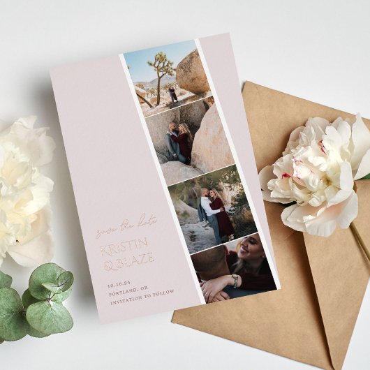 愛の結婚式をキャプチャする日付を保存 箔招待状