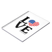 愛の統一された州 ノートブック (左側)