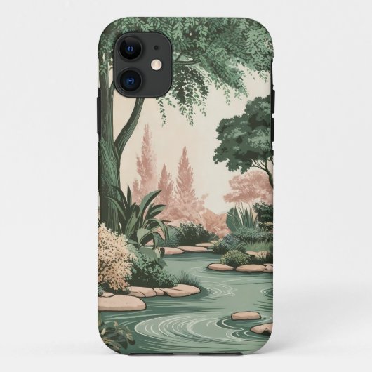 愛の緑の宇宙 Case-Mate iPhoneケース (裏面)