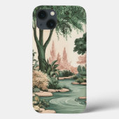 愛の緑の宇宙 Case-Mate iPhoneケース (裏面)