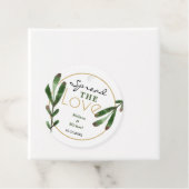 愛の緑を広げる結婚ありがとう フェイバータグ (インサイチュ)