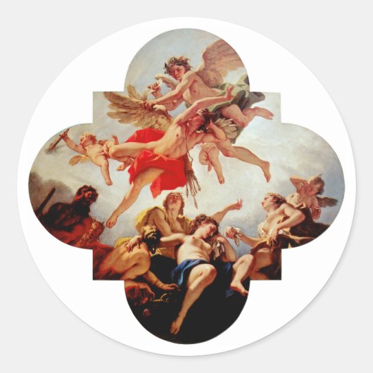 愛の罰 ラウンドシール (正面)