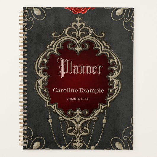 愛の美しいと豊かさ プランナー手帳 (正面)