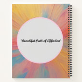 愛の美しい道 ノートブック (裏面)