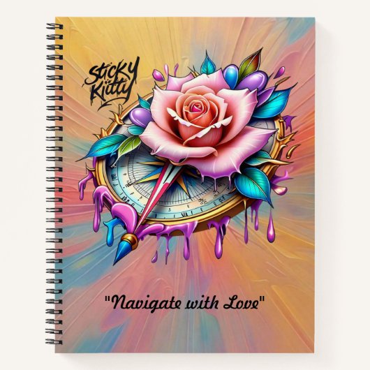 愛の美しい道 ノートブック (正面)