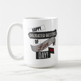 愛の義務的ジェスチャーの日 バレンタインデー コーヒーマグカップ