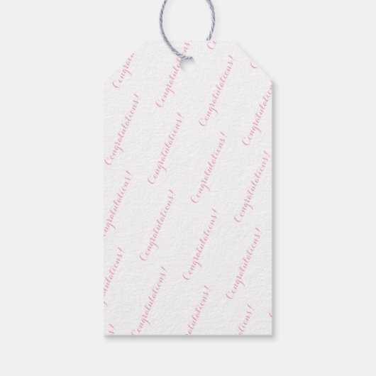 愛の翼に乗って ギフトタグ (裏面)