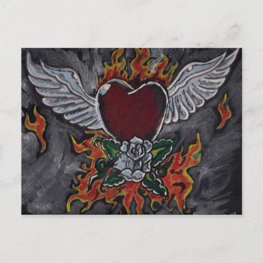 愛の翼 ポストカード (正面)