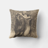 愛の聖別(Paul-Albert Besnard) クッション (裏面)