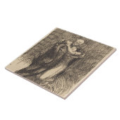 愛の聖別(Paul-Albert Besnard) タイル (側面)