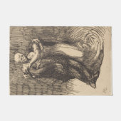 愛の聖別(Paul-Albert Besnard) ドアマット (正面)