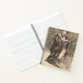 愛の聖別(Paul-Albert Besnard) ノートブック (内部)