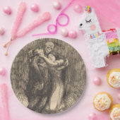 愛の聖別(Paul-Albert Besnard) ペーパープレート (パーティー)