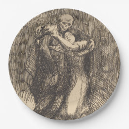 愛の聖別(Paul-Albert Besnard) ペーパープレート
