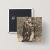 愛の聖別(Paul-Albert Besnard) 缶バッジ (正面&裏面)