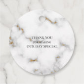 愛の聖句 エペソ4:2 ウェディング フェイバータグ (裏面)