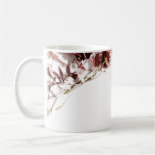 愛の聖書の詩のフローラのマグカップ コーヒーマグカップ (左)