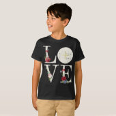 愛の聖餐式の最初の聖餐式キリスト教のカタチ Tシャツ (正面フル)