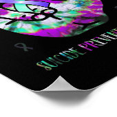 愛の自殺防止認識度ロックハンドランガ ポスター (角)