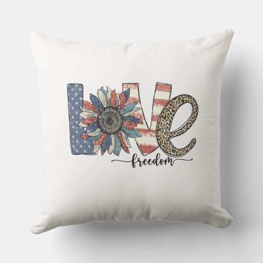 愛の自由 クッション (裏面)