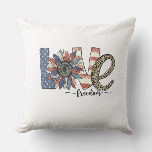 愛の自由 クッション (正面)