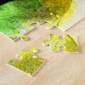 愛の色はピットブルです ジグソーパズル (側面)