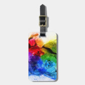 愛の色はピットブルです ラゲッジタグ (正面縦)