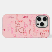 愛の色合い iPhoneケース (裏面横)