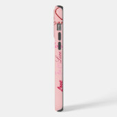 愛の色合い iPhoneケース (左側面)