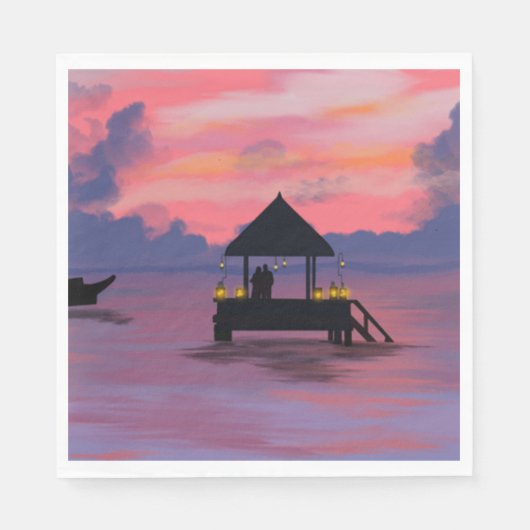 愛の色 スタンダードランチョンナプキン (正面)