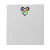 愛の色 ノートパッド (正面)